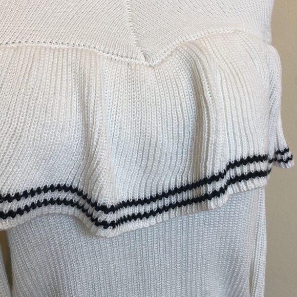 SELF-PORTRAIT off shoulder sweater - Picture 13 of 16